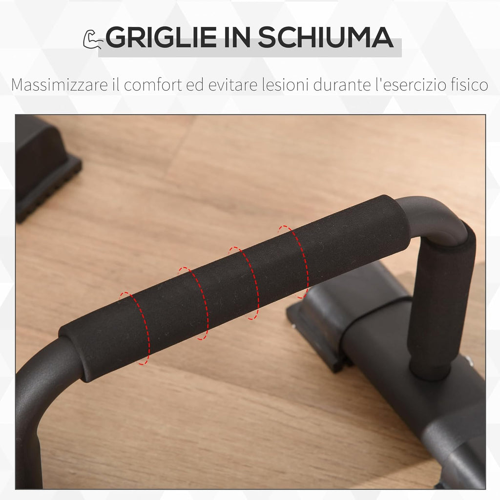 Power Bars – Parallele Professionali in Acciaio (Set da 2)