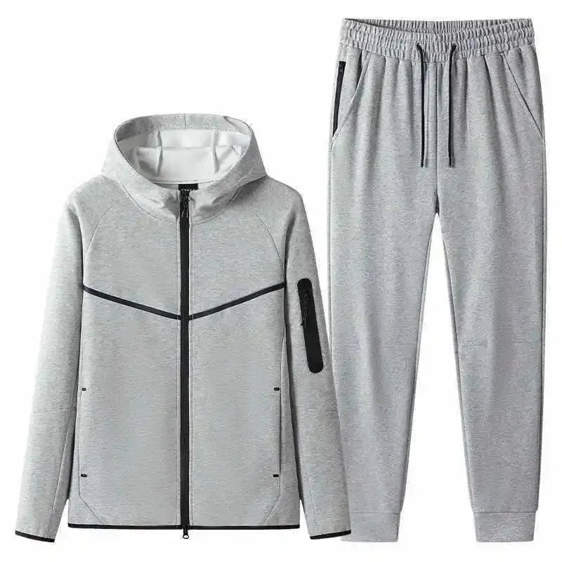 Completo Streetwear 2025 - Set Casual Sportivo in Cotone 320g (Collezione Autunno)