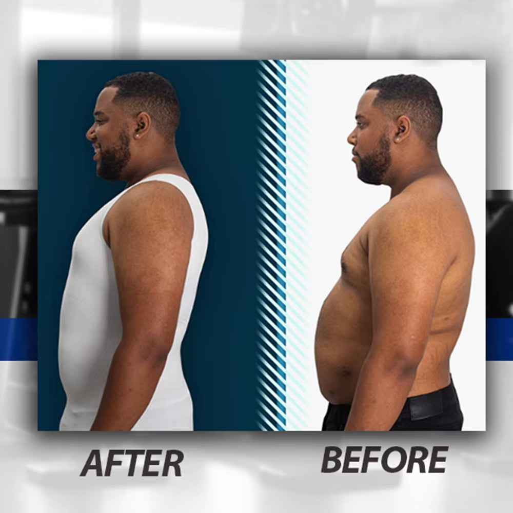 Body Shaper Uomo – Canotta Contenitiva e Supporto Posturale